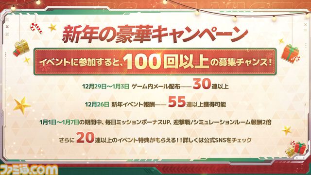 【NIKKE】初のオーバースペックニケ“ラピ：レッドフード”や、ナガ・アイン・ツバイの新衣装が新年アップデートで登場。100連以上のガチャキャンペーンも【ニケ】
