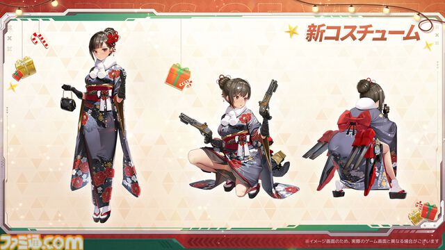 【NIKKE】初のオーバースペックニケ“ラピ：レッドフード”や、ナガ・アイン・ツバイの新衣装が新年アップデートで登場。100連以上のガチャキャンペーンも【ニケ】