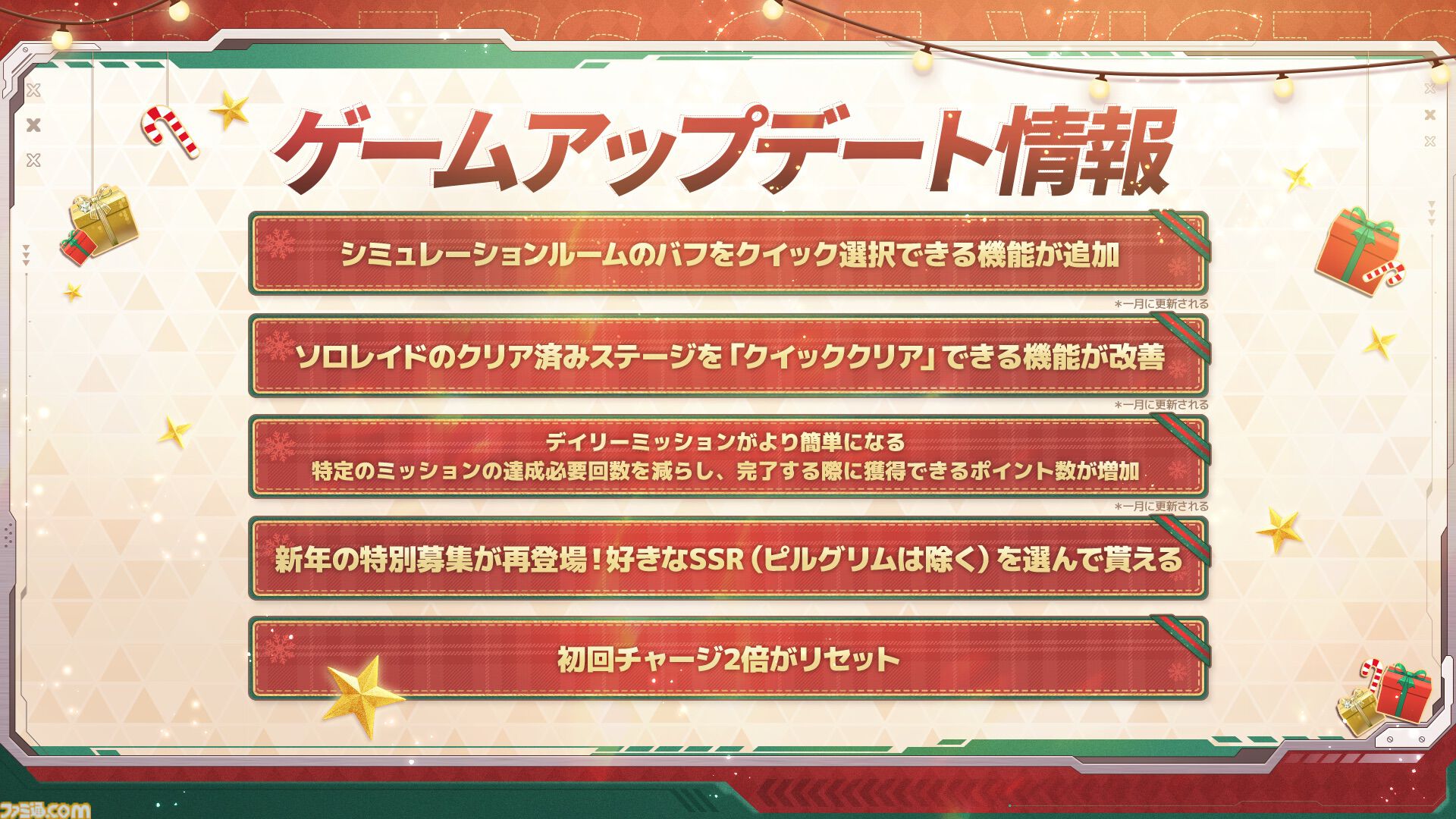 【NIKKE】初のオーバースペックニケ“ラピ：レッドフード”や、ナガ・アイン・ツバイの新衣装が新年アップデートで登場。100連以上のガチャキャンペーンも【ニケ】