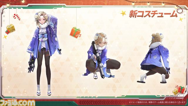 【NIKKE】初のオーバースペックニケ“ラピ：レッドフード”や、ナガ・アイン・ツバイの新衣装が新年アップデートで登場。100連以上のガチャキャンペーンも【ニケ】