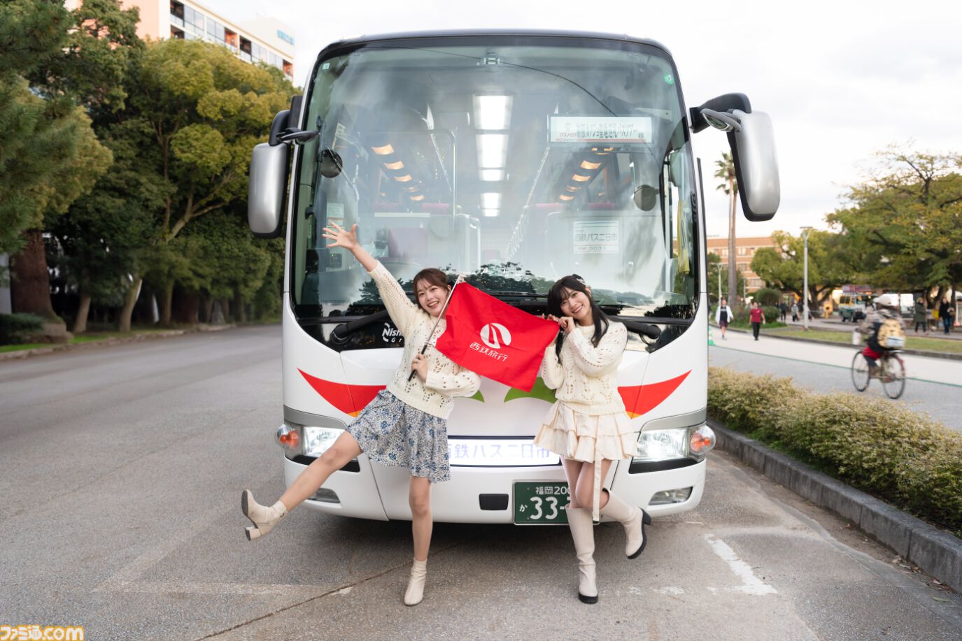 小坂井祐莉絵さん＆山田麻莉奈さんとデートしている気分になれる記事。「福岡イイ」と感じられた『制服カノジョ』聖地巡礼バスツアーリポートを写真盛りだくさんでお届け