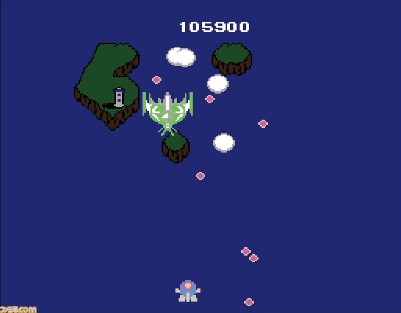 ファミコン版『ツインビー』が発売された日。ふたり同時に遊べる