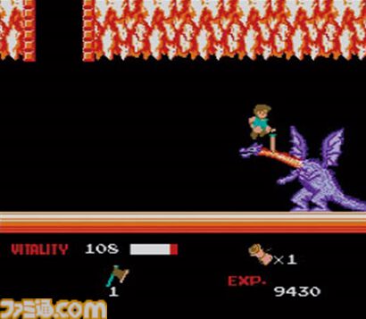 ファミコン版 『ドラゴンバスター』が発売された日。Aボタンでの