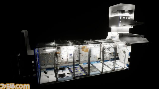 国際宇宙ステーションの3Dモデルが2週間限定で無償配布。JAXA協力のもと極限まで再現された日本実験練“きぼう”船内がゲーム開発や映像制作に活用できる