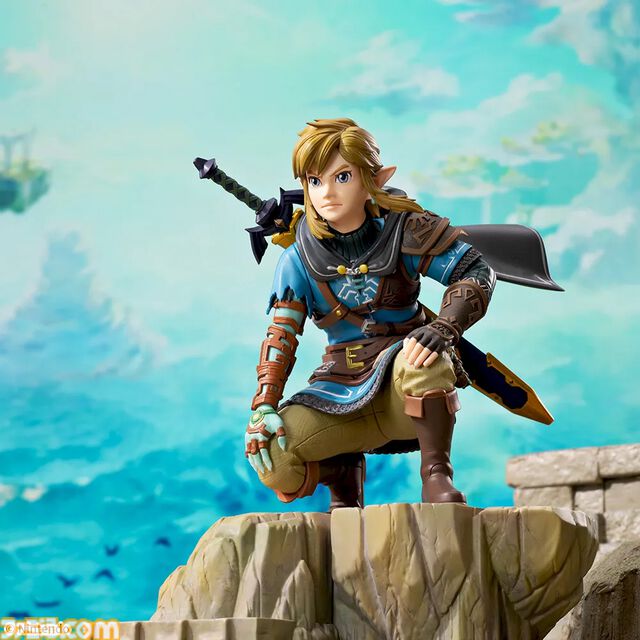 『ゼルダの伝説 ティアキン』リンクのプライズフィギュアが本日（12/26）より順次展開。衣装やマスターソード、ラウルの右腕など忠実に再現