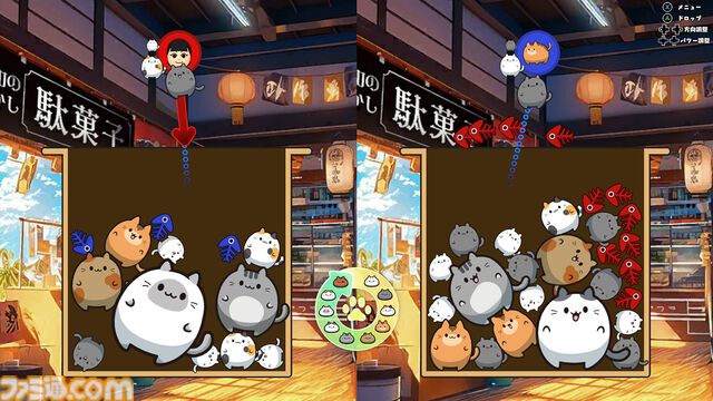 『ぷにゃん』ぷにぷにのネコちゃんを弾いて合体させてハイスコアを目指すスイカゲーム系パズル。Switchにて本日（12/27）配信【3/31まで30％オフ】
