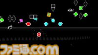 『3Dash』ギミックで心をへし折る高難度リズムゲーム。トゲ・飛行・重力反転のほか、3D空間を動き回るカメラからも気が抜けない