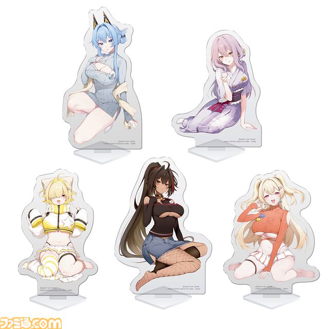 【NIKKE】一番くじ第4弾が本日（12/28）発売。クラウン、モダニアの描き下ろしアクリルボードや、レッドフード＆紅蓮の麗しいフィギュアが登場【ニケ】