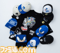 『ソニック』キャップとTシャツが2025年1月2日発売。最新映画に登場したシャドウの柄も登場。キッズサイズも含めた全12種