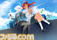 『ガンダム 水星の魔女』スピンオフ漫画『青春フロンティア』2025年春に連載開始。“近未来の日本”を舞台に女子高生のスレッタやミオリネの物語を描くパラレル作品