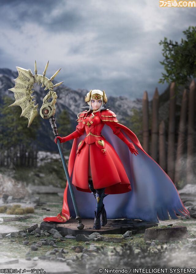 『FE 風花雪月』エーデルガルトがフィギュア化。成長した皇帝時の凛々しい姿を再現。アイムールを手に歴戦がいま蘇る