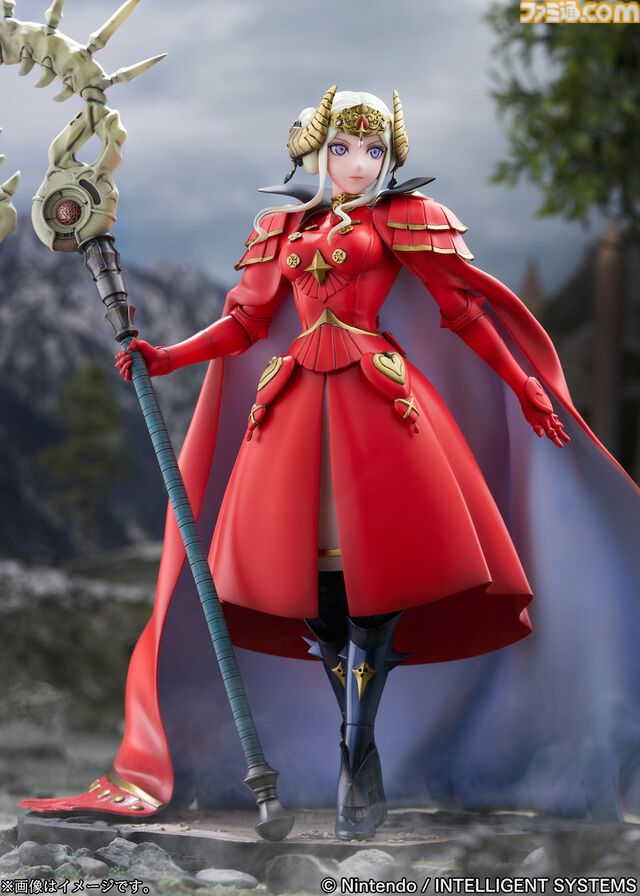 『FE 風花雪月』エーデルガルトがフィギュア化。成長した皇帝時の凛々しい姿を再現。アイムールを手に歴戦がいま蘇る