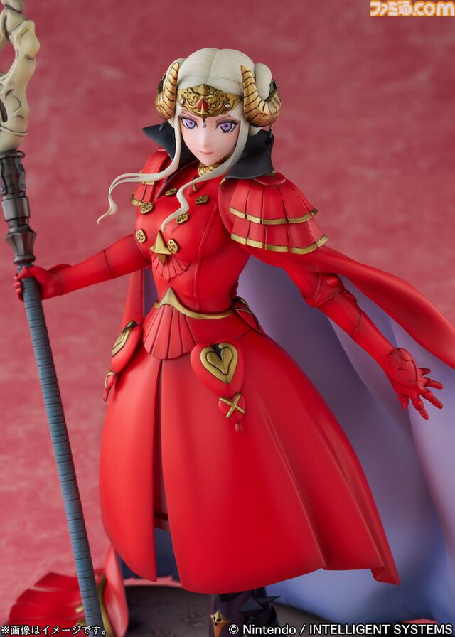 『FE 風花雪月』エーデルガルトがフィギュア化。成長した皇帝時の凛々しい姿を再現。アイムールを手に歴戦がいま蘇る