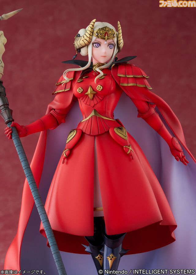 『FE 風花雪月』エーデルガルトがフィギュア化。成長した皇帝時の凛々しい姿を再現。アイムールを手に歴戦がいま蘇る