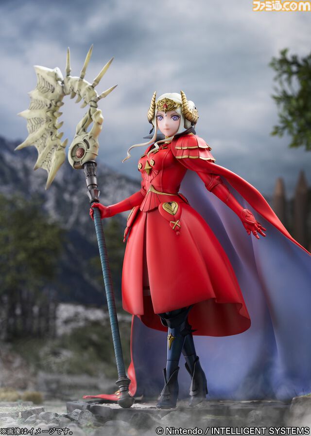 『FE 風花雪月』エーデルガルトがフィギュア化。成長した皇帝時の凛々しい姿を再現。アイムールを手に歴戦がいま蘇る