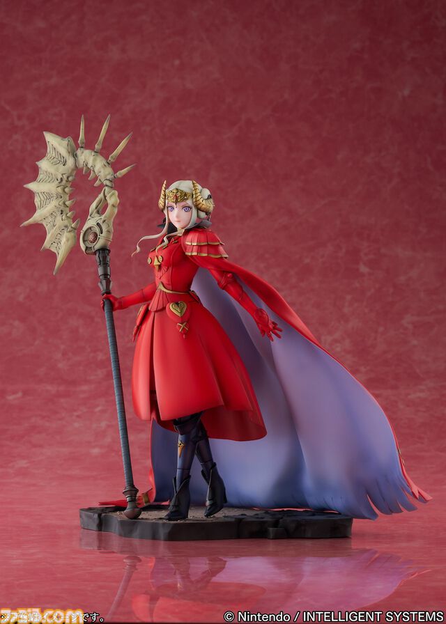 『FE 風花雪月』エーデルガルトがフィギュア化。成長した皇帝時の凛々しい姿を再現。アイムールを手に歴戦がいま蘇る