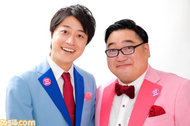 お笑い芸人の必需品“センターマイク”がカプセルトイに！ 発売記念にお笑い芸人・三拍子のコラボネタやプレゼント企画が決定