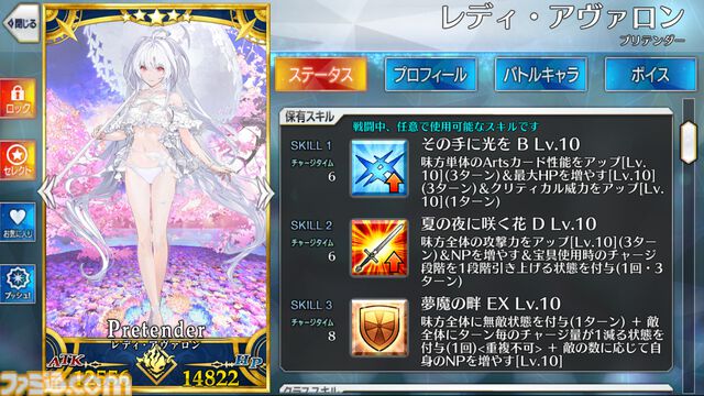 レディ・アヴァロン（Fate/Grand Order）