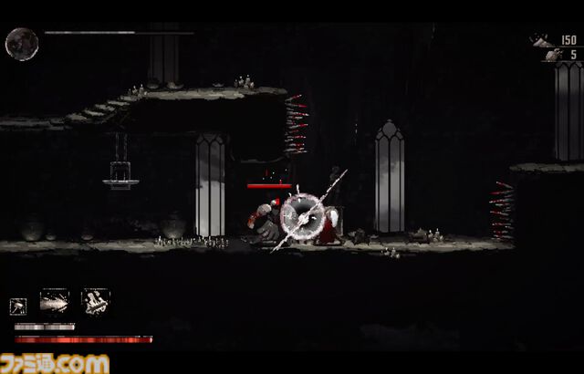 『Moonscars』ゴシックホラーなドット絵、肉塊になって四散する異形の化物……耽美で恐ろしい2Dソウルライクが無料配布中なので本気でおすすめ