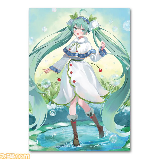 『雪ミク』一番くじが本日（1/4）発売。“初音ミク”デザインを生んだKEI氏の描き下ろしイラストがフィギュアに
