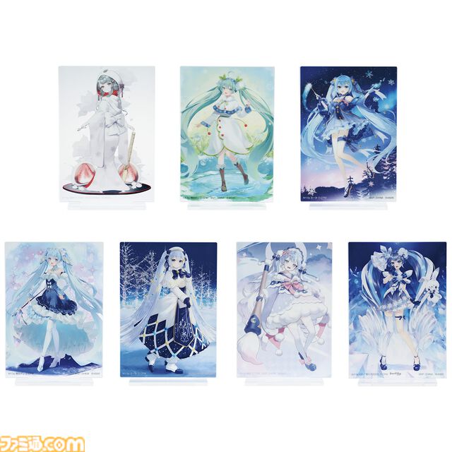 『雪ミク』一番くじが本日（1/4）発売。“初音ミク”デザインを生んだKEI氏の描き下ろしイラストがフィギュアに