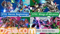 『ガンダムカードゲーム』2025年7月に発売。『水星の魔女』『ガンダムW』『SEED』など全4種のスターターデッキを展開