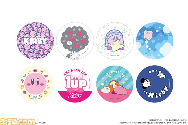 『星のカービィ』まんまる焼きが4月23日よりファミマで発売。ドット絵デザイン、手書き風など全8種のシールも付いてくる