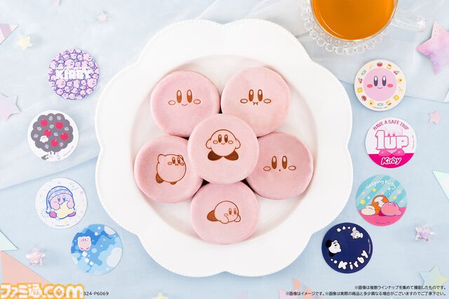 『星のカービィ』まんまる焼きが4月23日よりファミマで発売。ドット絵デザイン、手書き風など全8種のシールも付いてくる