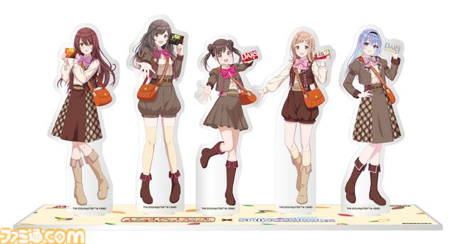 『シャニマス』森永製菓とチョコアイドル園田智代子たちがコラボ。限定アクスタなどが当たるキャンペーンが1月7日開始