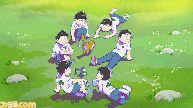 アニメ『おそ松さん』第4期が7月に放送決定。半袖姿の6つ子たちを描いた超ティザービジュアルや超ティザーPVが公開
