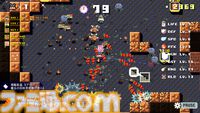 『ダンジョン崩し』壁をぶっ壊してダンジョンを進むハイパーインフレ破壊シューティング。超速RPG『勇者30』クリエイターによる新作