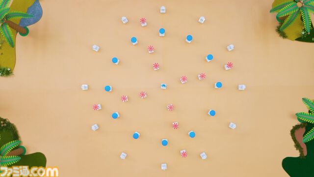 『アストロボット』およそ50人のアストロたちがダンスで新年を祝う。かわいい。『サルゲッチュ』ピポサルも混ざってる【ペーパークラフトを無料公開】