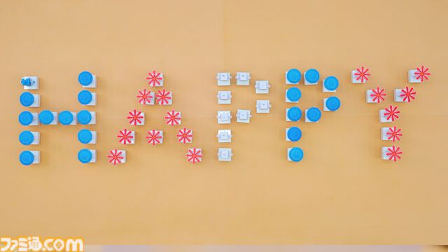 『アストロボット』およそ50人のアストロたちがダンスで新年を祝う。かわいい。『サルゲッチュ』ピポサルも混ざってる【ペーパークラフトを無料公開】