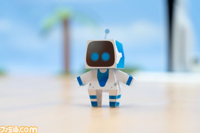 『アストロボット』およそ50人のアストロたちがダンスで新年を祝う。かわいい。『サルゲッチュ』ピポサルも混ざってる【ペーパークラフトを無料公開】