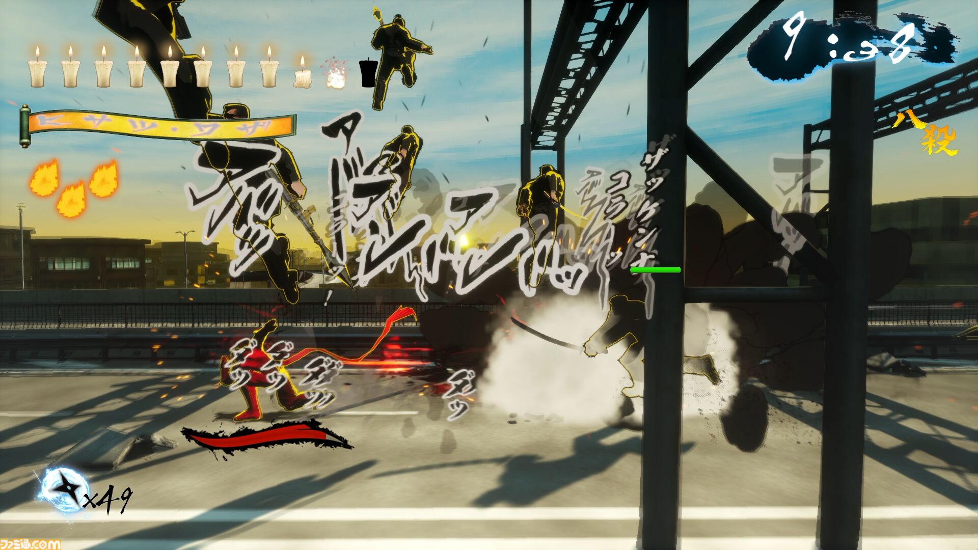 『ニンジャスレイヤー ネオサイタマ炎上』Steamストアページ公開。原作チームの監修によりイベントシーンは“らしさ”全開。バジリスク、インターラプターの情報も解禁