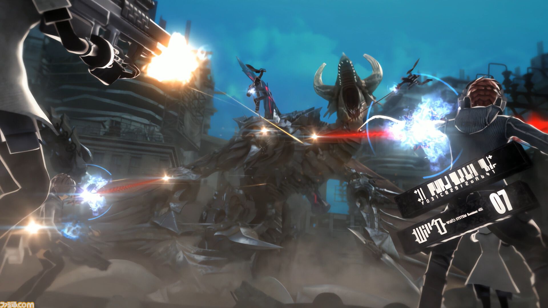 『フリーダムウォーズ』リマスター版の変更点紹介トレーラーが公開。モジュラーがアイテム化されつけ外しが可能に！ より強力なモジュラーに昇華させる合成システムも追加