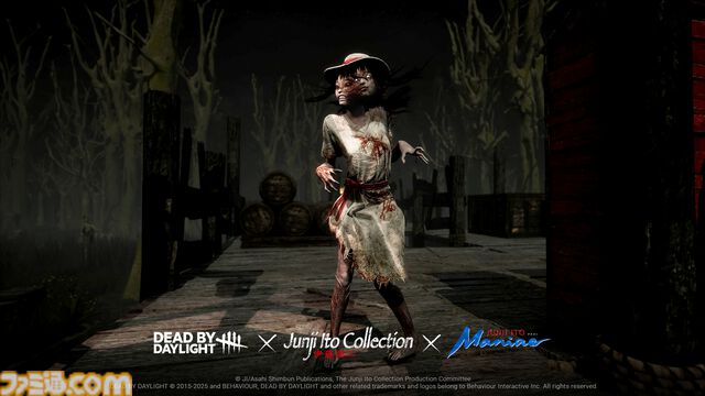 『DbD』伊藤潤二コラボコレクションが発売。『富江』、『トンネル奇譚』などをモチーフにした8つの新作コーディネートが登場