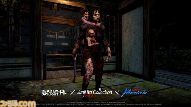 『DbD』伊藤潤二コラボコレクションが発売。『富江』、『トンネル奇譚』などをモチーフにした8つの新作コーディネートが登場