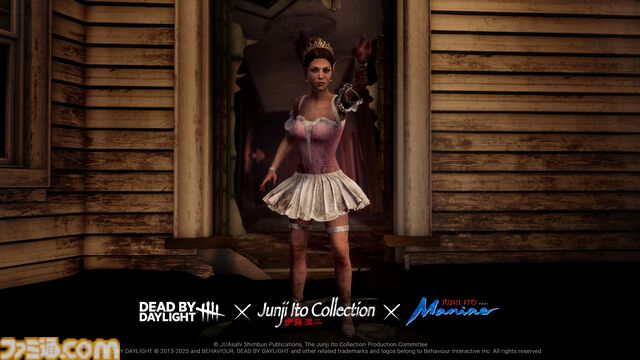 『DbD』伊藤潤二コラボコレクションが発売。『富江』、『トンネル奇譚』などをモチーフにした8つの新作コーディネートが登場