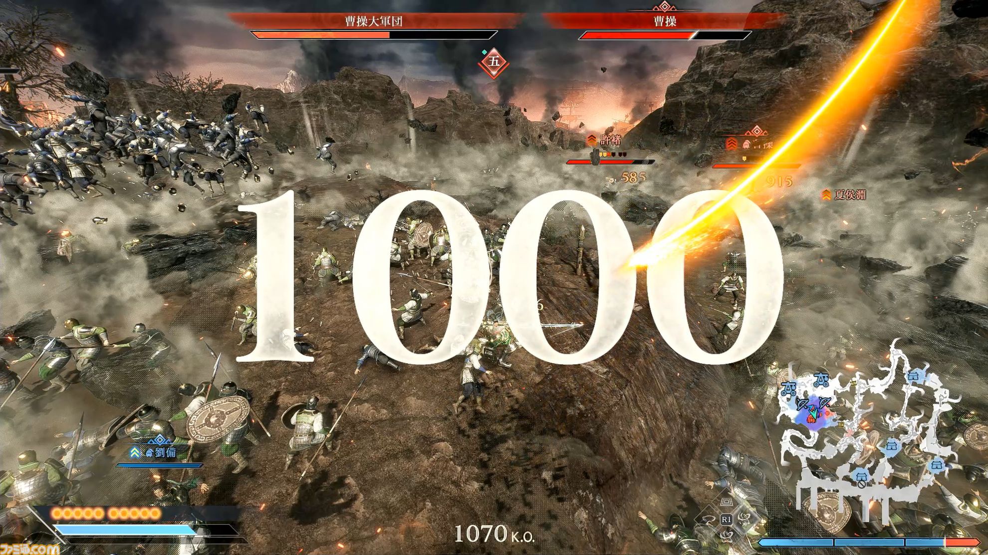 『真・三國無双 ORIGINS』レビュー。呂布戦は死にゲー。諸葛亮は当然ビームを撃つ。シリーズの魅力を昇華し、画面一杯ギチギチの兵士たちが、三国志ドラマを盛り上げる！