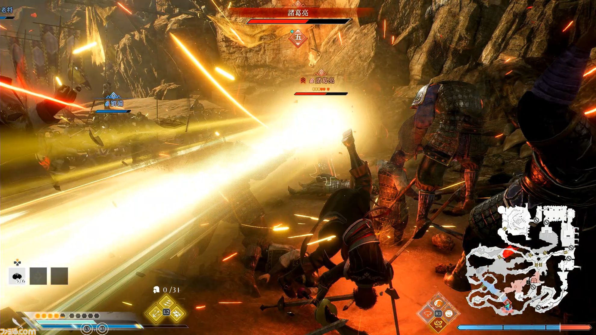 『真・三國無双 ORIGINS』レビュー。呂布戦は死にゲー。諸葛亮は当然ビームを撃つ。シリーズの魅力を昇華し、画面一杯ギチギチの兵士たちが、三国志ドラマを盛り上げる！