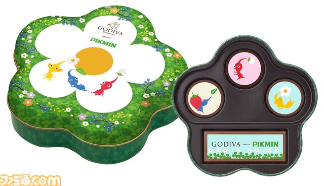 『ピクミン』『どうぶつの森』とゴディバのコラボチョコレートが本日（1/8）発売。オリジナルデザイン缶にキュートなチョコを詰め合わせ