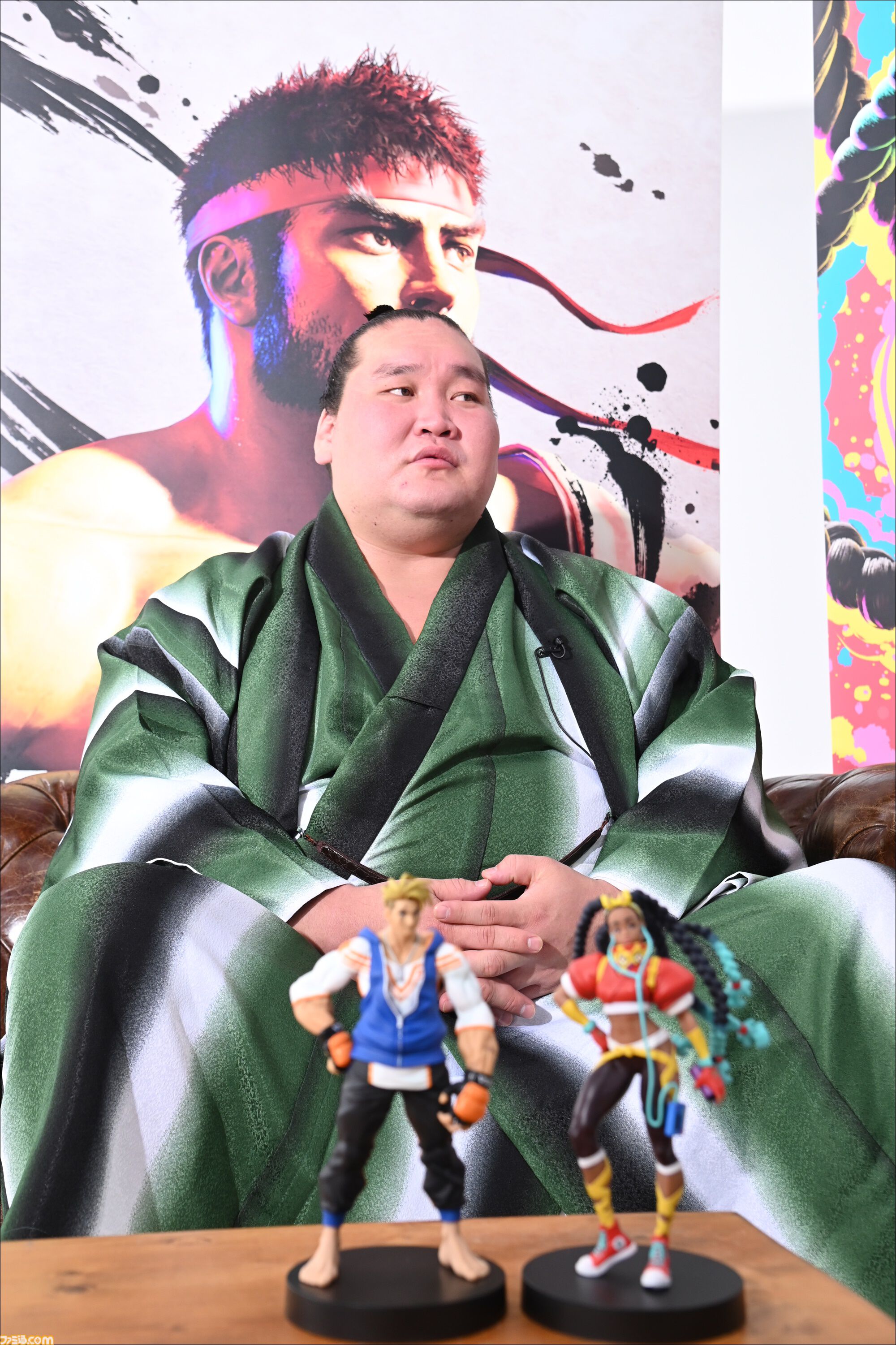 『ストリートファイター6』国内100万本突破記念。横綱・照ノ富士インタビュー「エドモンド本田を強く使いたい、稽古を積み重ねれば大一番で緊張しない」