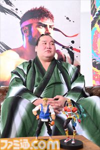 『ストリートファイター6』国内100万本突破記念。横綱・照ノ富士インタビュー「エドモンド本田を強く使いたい、稽古を積み重ねれば大一番で緊張しない」