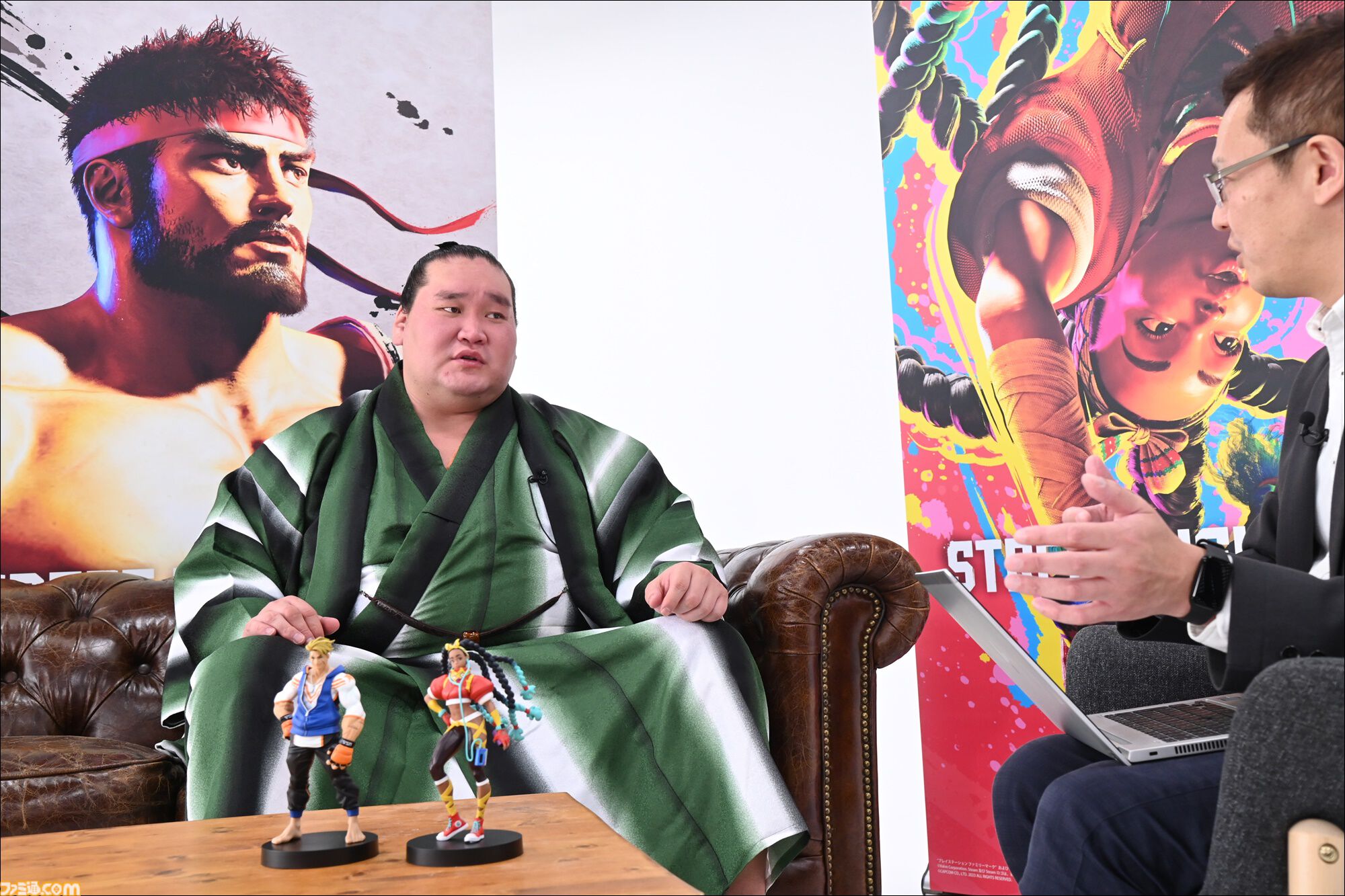 『ストリートファイター6』国内100万本突破記念。横綱・照ノ富士インタビュー「エドモンド本田を強く使いたい、稽古を積み重ねれば大一番で緊張しない」