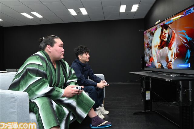 『ストリートファイター6』国内100万本突破記念。横綱・照ノ富士インタビュー「エドモンド本田を強く使いたい、稽古を積み重ねれば大一番で緊張しない」
