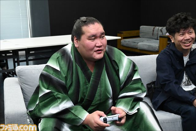 『ストリートファイター6』国内100万本突破記念。横綱・照ノ富士インタビュー「エドモンド本田を強く使いたい、稽古を積み重ねれば大一番で緊張しない」