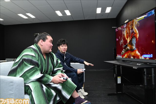 『ストリートファイター6』国内100万本突破記念。横綱・照ノ富士インタビュー「エドモンド本田を強く使いたい、稽古を積み重ねれば大一番で緊張しない」