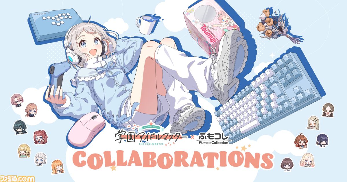 ふもコレ × 学園アイドルマスター ゲーミングマウスパッド 葛城