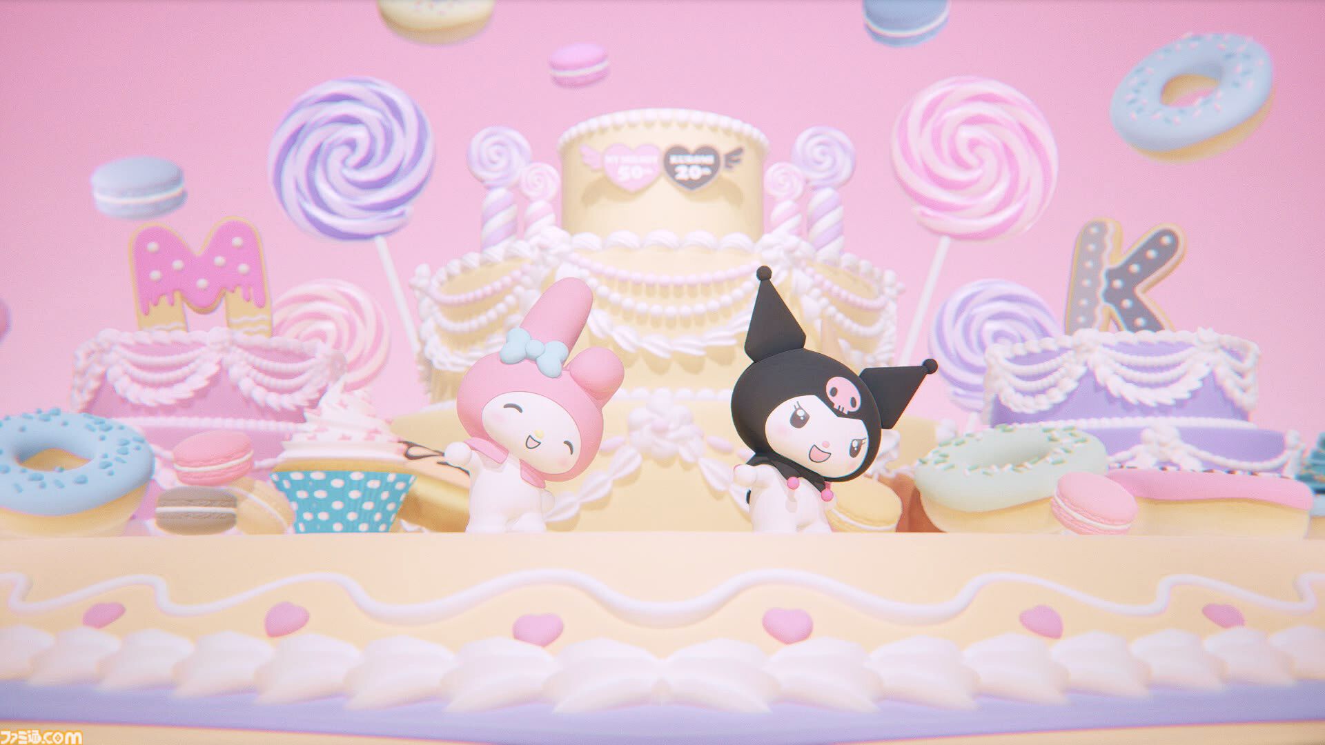 【サンリオ】マイメロディ、クロミを主人公としたアニメ『My Melody & Kuromi』が制作決定。2025年7月よりNetflixで配信。特報アート、映像が公開